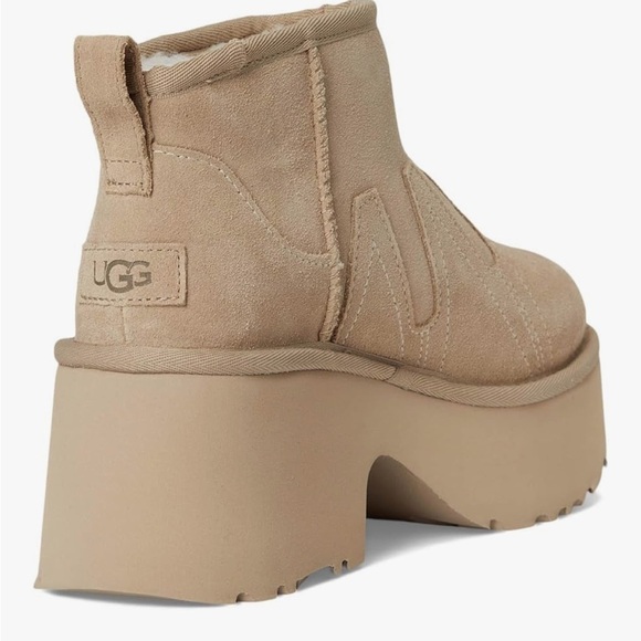 NEW! UGG Women's Ultra Mini New Heights Sunwave Ankle Boots - Picture 2 of 9